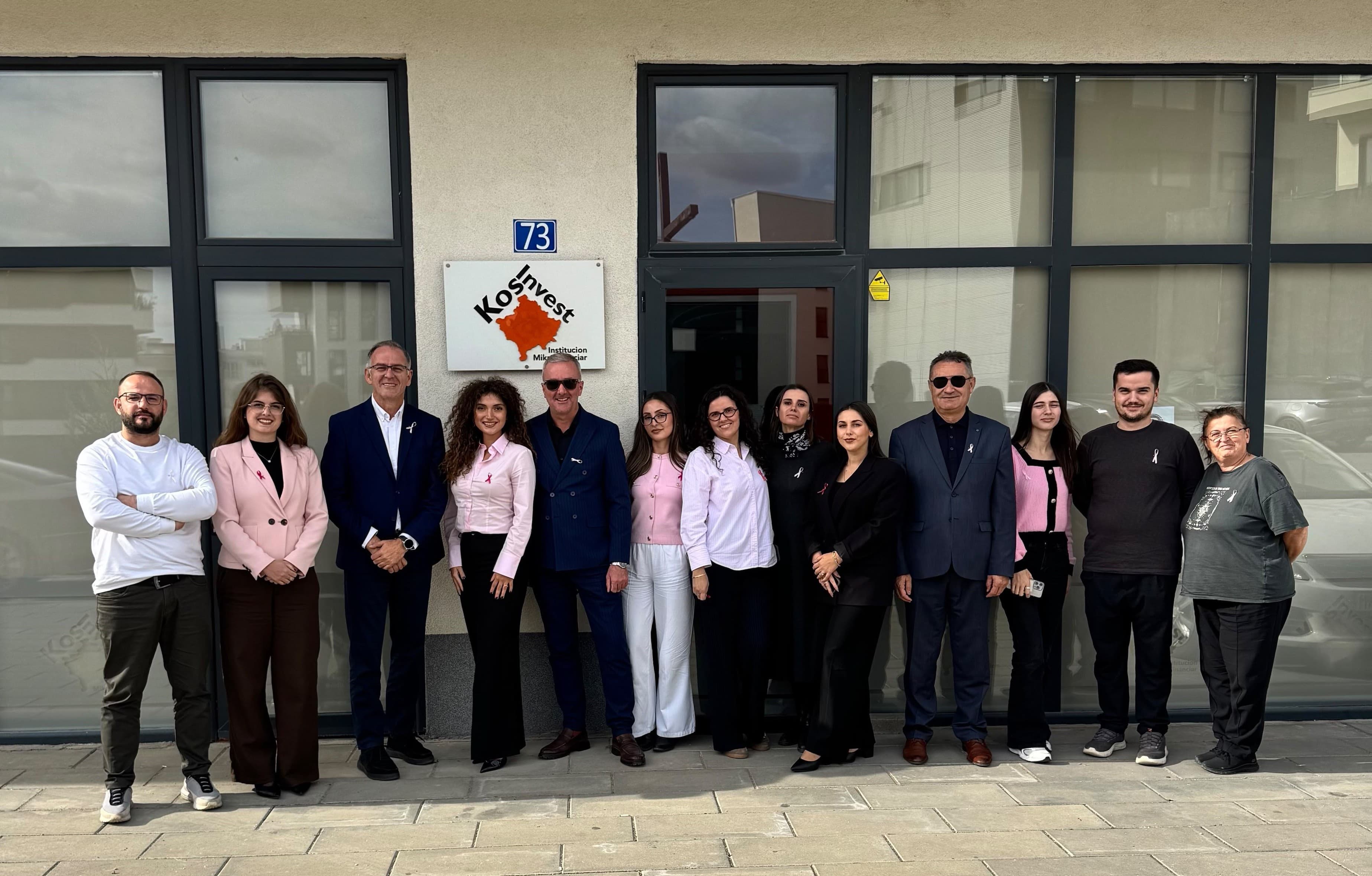 Tetori Rozë në çdo zyre të KosInvest
